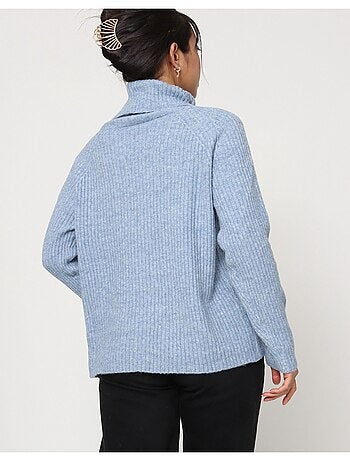 Pull col Roulé Kebello