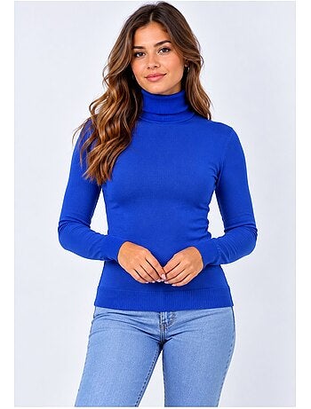 Pull col roulé kebello
