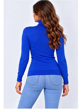 Pull col roulé kebello