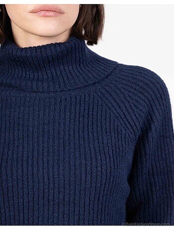 Pull col Roulé Kebello