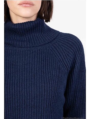 Pull col roulé kebello