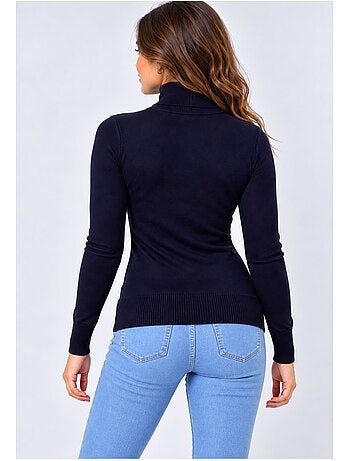 Pull col roulé kebello