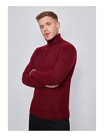 Pull col roulé Kebello