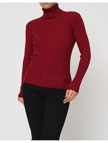 Pull col Roulé Kebello