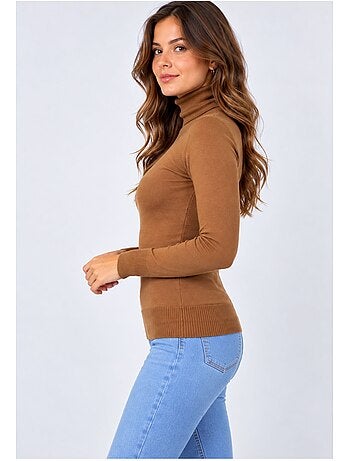 Pull col roulé kebello