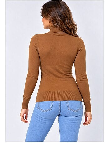 Pull col roulé kebello