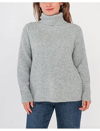 Pull col Roulé Kebello