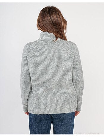 Pull col Roulé Kebello