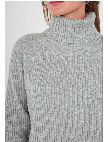 Pull col Roulé Kebello