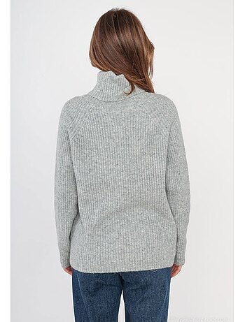 Pull col roulé kebello