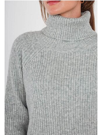Pull col roulé kebello