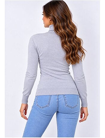Pull col roulé kebello