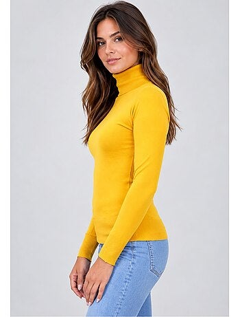 Pull col roulé kebello
