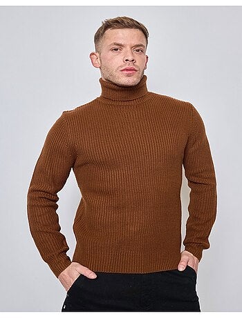 Pull col roulé Kebello