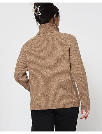 Pull col Roulé Kebello