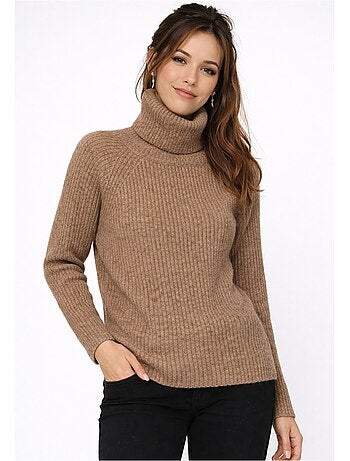 Pull col roulé kebello