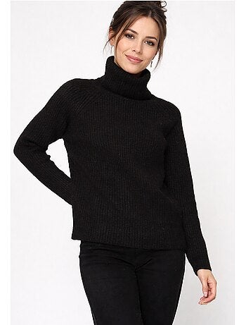 Pull col roulé kebello