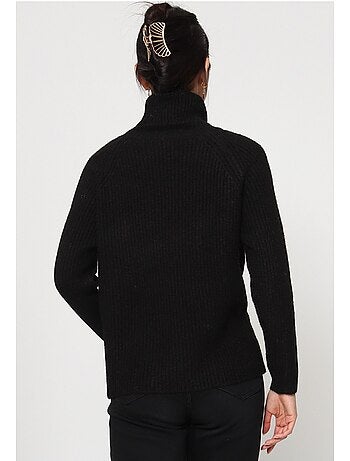 Pull col roulé kebello