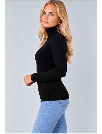 Pull col roulé kebello
