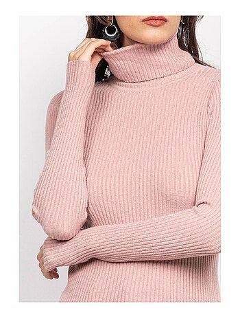 Pull col Roulé Kebello
