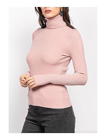 Pull col Roulé Kebello