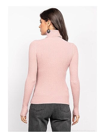 Pull col Roulé Kebello