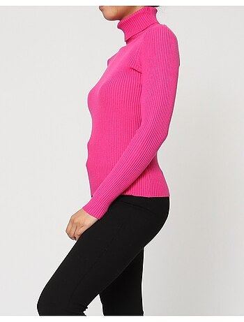 Pull col Roulé Kebello