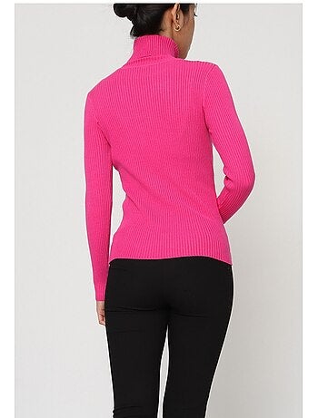 Pull col Roulé Kebello