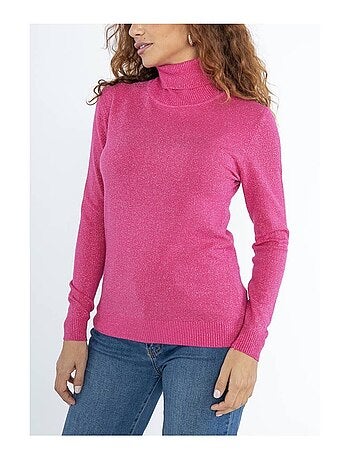 Pull col Roulé Kebello