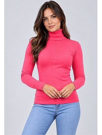 Pull col roulé kebello