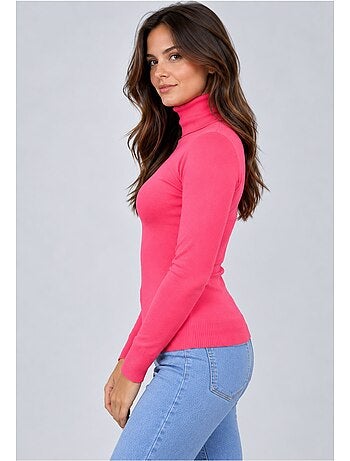 Pull col roulé kebello