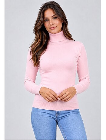 Pull col roulé kebello