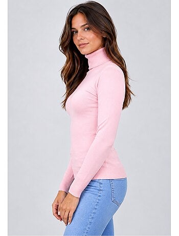 Pull col roulé kebello