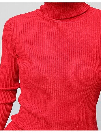 Pull col Roulé Kebello