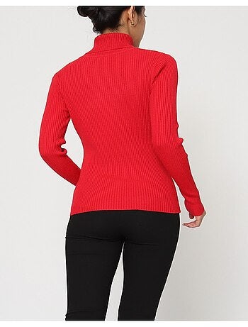 Pull col Roulé Kebello