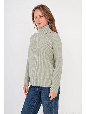 Pull col roulé kebello