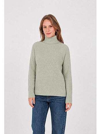 Pull col roulé kebello