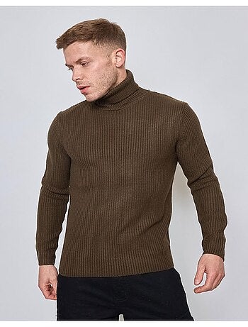 Pull col roulé Kebello