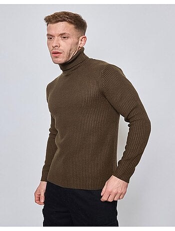 Pull col roulé Kebello
