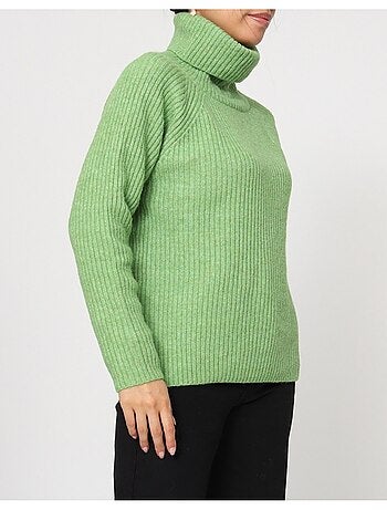 Pull col Roulé Kebello