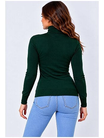 Pull col roulé kebello