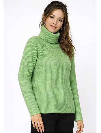 Pull col roulé kebello