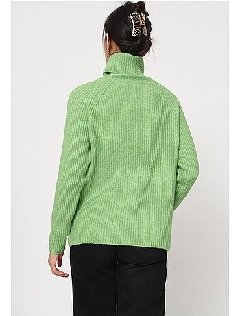 Pull col roulé kebello