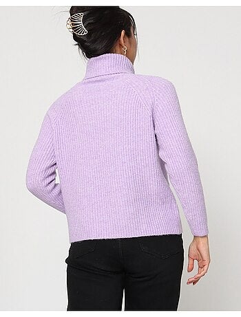 Pull col Roulé Kebello