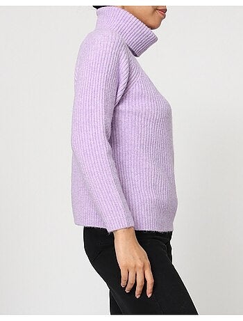 Pull col Roulé Kebello