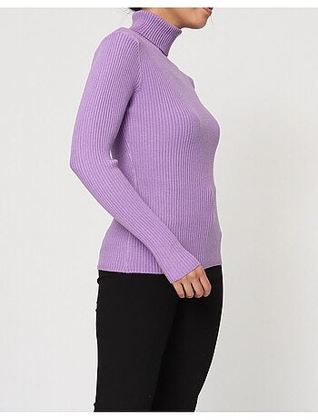 Pull col Roulé Kebello