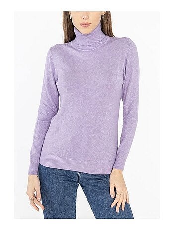 Pull col Roulé Kebello