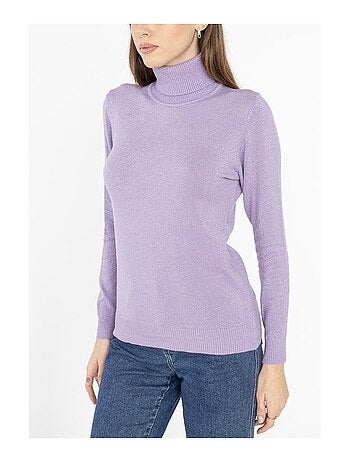Pull col Roulé Kebello