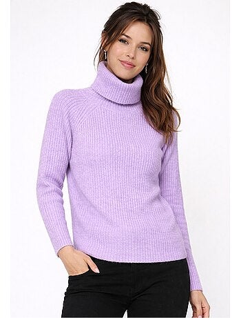 Pull col roulé kebello