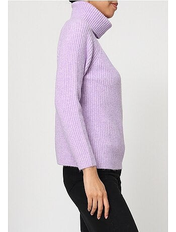 Pull col roulé kebello